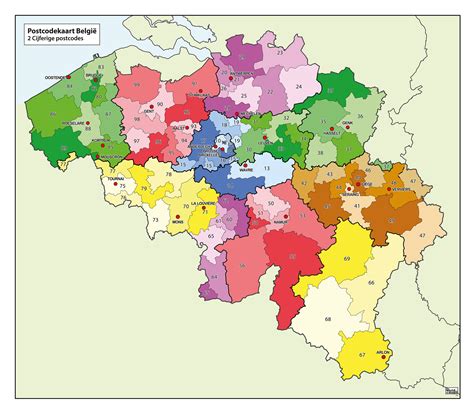 belgian postcodes